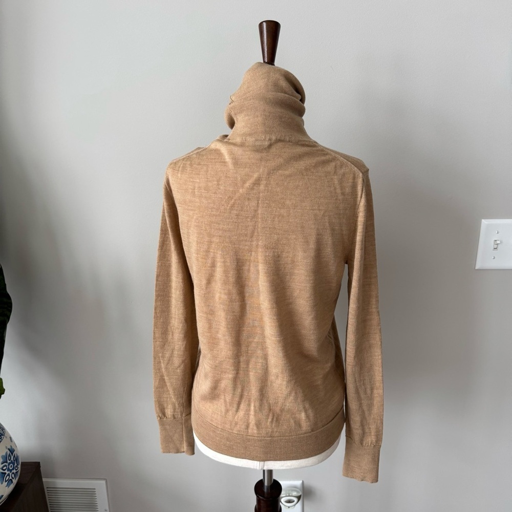 J. Crew Margot turtleneck sweater - 100% Wool - Tan - Picture 3 of 8